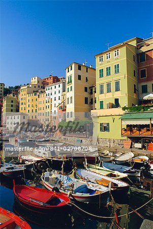 Camogli, péninsule de Portofino, Ligurie, Italie, Europe