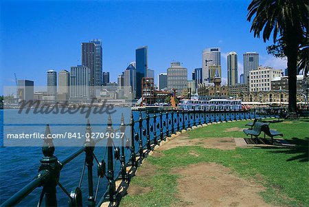 Sydney Cove and city skyline, Sydney, New South Wales, Australia
