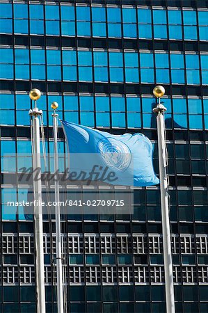 The United Nations Building, Manhattan, New York City, New York, United States of America, North America