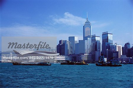 Exhibition and Convention Centre, Wan Chai waterfront, Victoria Harbour, Hong Kong, Chine, Asie Exhibition and Convention Centre, Wan Chai waterfront, Victoria Harbour, Hong Kong, Chine, Asie