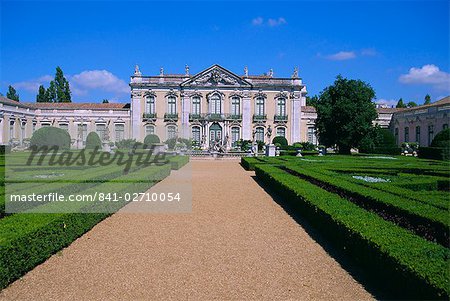 Queluz Palast, Lissabon, Portugal, Europa