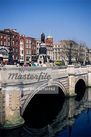 O' Connell Bridge, Dublin Eire (Irland), Europa