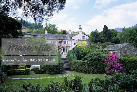 Rydal Mount, des Dichters Wordsworth Home, Seenplatte, Cumbria, England, Vereinigtes Königreich, Europa