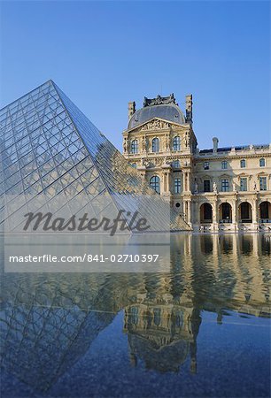 Das Louvre, Paris, Frankreich, Europa