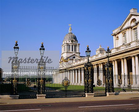 Royal Naval College in Greenwich, London, England, UK Royal Naval College in Greenwich, London, England, UK
