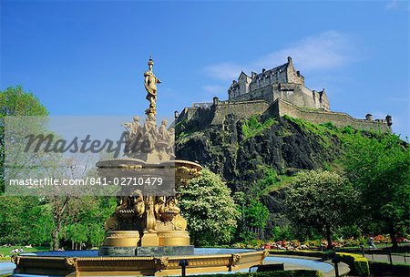 Edinburgh Castle, Edinburgh, Lothian, Scotland, United Kingdom, Europe