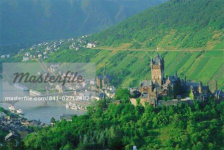 Cochem, vallée de la Moselle, Allemagne, Europe