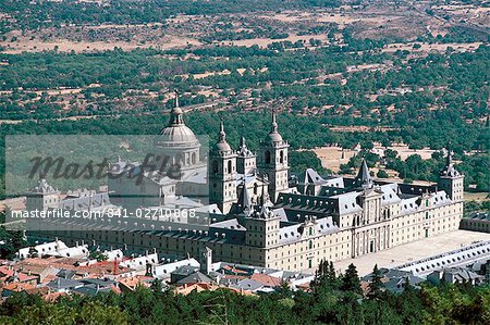 El Escorial, UNESCO World Heritage Site, Madrid, Spain, Europe