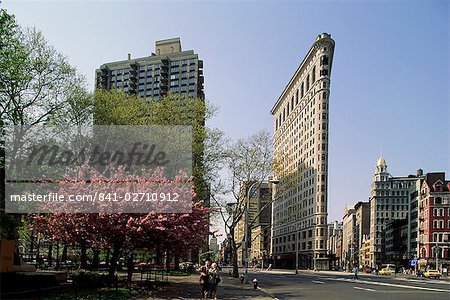 Le Flatiron Building, o. 23 et Broadway, New York, New York État, États-Unis d'Amérique, Amérique du Nord