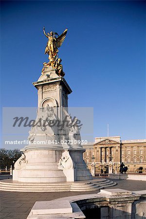 Victoria Memorial à l'extérieur de Buckingham Palace, Londres, Royaume-Uni, Europe