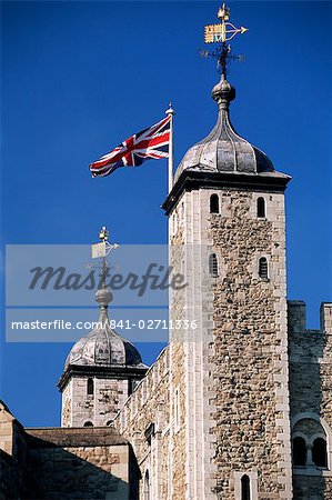 White Tower, tour de Londres, Site du patrimoine mondial de l'UNESCO, Londres, Royaume-Uni, Europe
