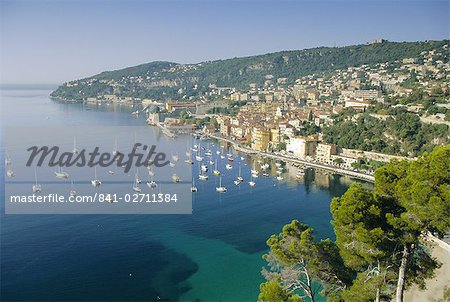 Villefranche sur Mer, Cote d'Azur, Méditerranée, Provence, France, Europe