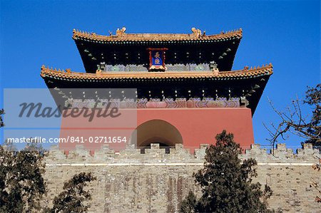 Treize tombeaux des Ming, Chang Ling, Beijing, Chine, Asie