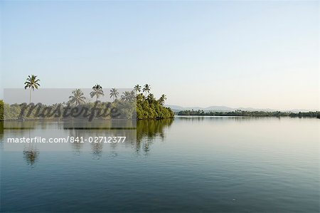 Backwater near Mobor, Goa, India