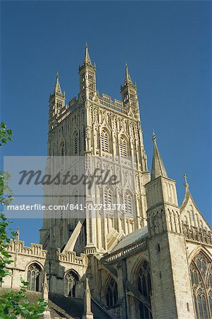 Gloucester Cathedral, Gloucester, Gloucestershire, Engalnd, United Kingdom, Europe