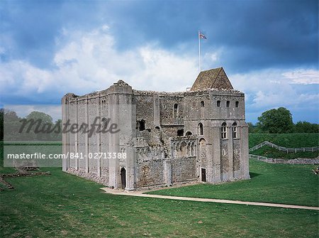 Castle Rising, un patrimoine français propriété, Norfolk, Angleterre, Royaume-Uni, Europe