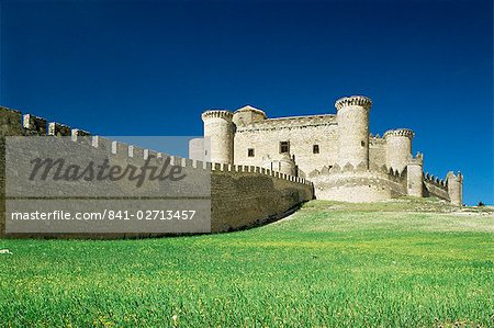 Castle of Belmonte, Castile La Mancha, Spain, Europe