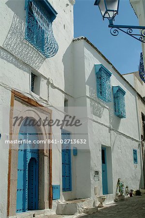 Sidi Bou Saïd, près de Tunis, Tunisie, Afrique du Nord, Afrique Sidi Bou Saïd, près de Tunis, Tunisie, Afrique du Nord, Afrique