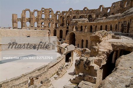 Römische Kolosseum, El Jem, UNESCO World Heritage Site, Tunesien, Nordafrika, Afrika