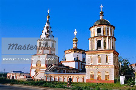 Russisch-Orthodoxe Kirche, Irkutsk, Sibirien, Russland