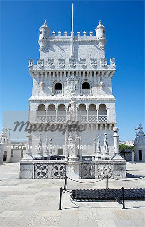 Belem Tower, UNESCO World Heritage Site, Belem, Lisbon, Portugal, Europe