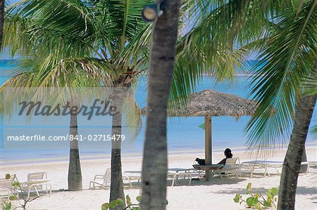 Long Island, côte nord-est, Antigua, Caraïbes