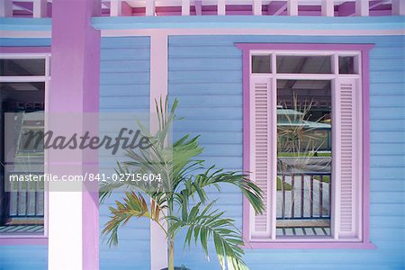 Blue house, Dominican Republic