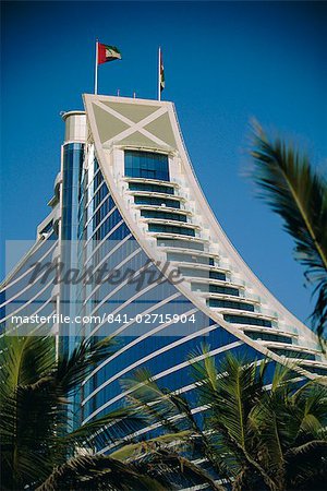 Jumeirah Beach Hotel, Dubai, Émirats Arabes Unis, Moyen-Orient