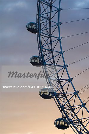 Le London Eye, Londres, Royaume-Uni, Europe