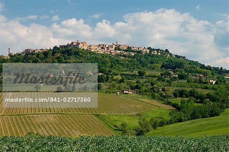 Montepulciano, Val d'Orcia, province de Sienne, Toscane, Italie, Europe