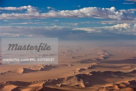 Luftbild, Sossusvlei, Namib Naukluft Park, Namibia, Afrika