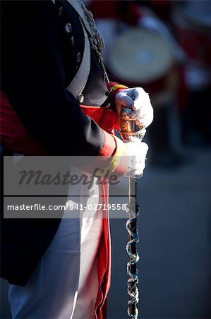 Militärisches Band, Buenos Aires, Argentinien, Südamerika