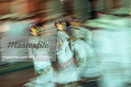 Danse traditionnelle, Mérida, Yucatan, au Mexique, en Amérique du Nord