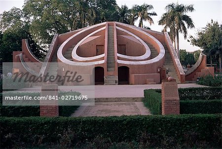 Le Jantar Mantar Observatory, Delhi, Inde, Asie