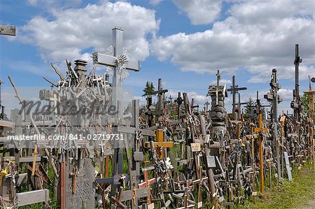 Colline des croix, près de Siauliai, Lituanie, pays baltes, Europe