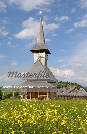 Holzkirche, Fundata, Siebenbürgen, Rumänien, Europa