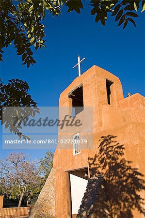San Miguel Mission Church, Santa Fe, New Mexico, United States of America, North America