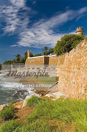 San Carlos de Borromeo Castle, Pampatar City, Isla Margarita, Nueva Esparta State, Venezuela, South America