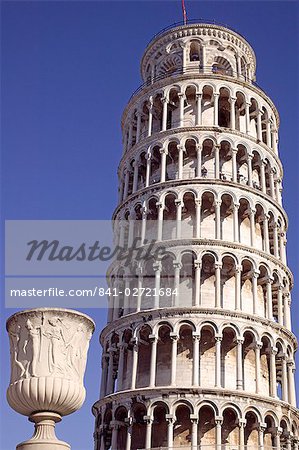 Leaning Tower of Pisa, UNESCO World Heritage Site, Pisa, Tuscany, Italy, Europe