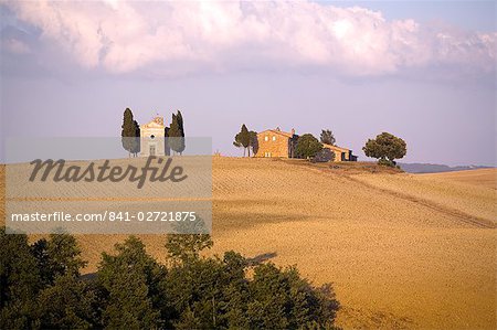 Near Pienza, Val d'Orcia, Tuscany, Italy, Europe