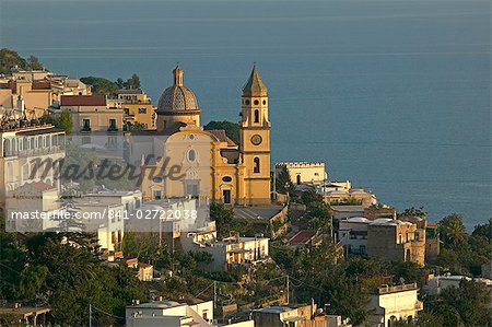 San Gennaro church, Praiano, Amalfi coast, UNESCO World Heritage Site, Campania, Italy, Europe