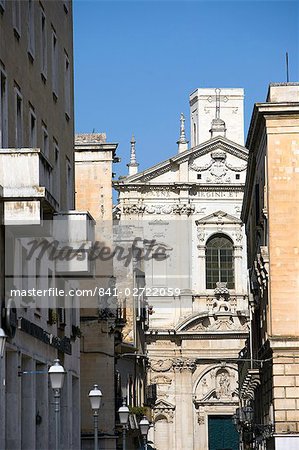 Église Sainte-Irène, Lecce, Lecce province, Pouilles, Italie, Europe