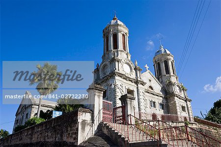 Cathédrale St. John s, de St. John's, Antigua, îles sous-le-vent, Antilles, Caraïbes, Amérique centrale