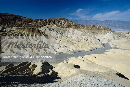 Badlands de Zabriskie Point, vue Ouest, Death Valley National Monument, Californie, États-Unis d'Amérique (États-Unis d'Amérique), Amérique du Nord