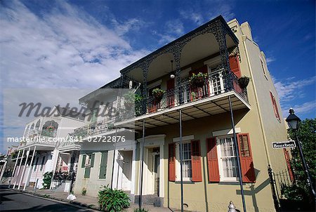 Bourbon Street, le quartier français, la Nouvelle-Orléans, Louisiane, États-Unis d'Amérique (États-Unis d'Amérique), Amérique du Nord