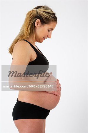 Porträt der schwangeren Frau