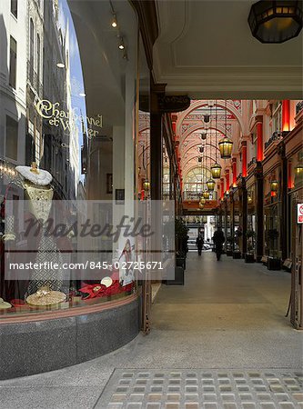 Royal Arcade, New Bond Street, Piccadilly, London.