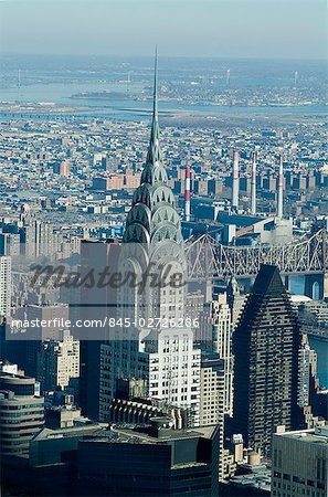 Blick vom Empire State Gebäude, New York City, NY, USA