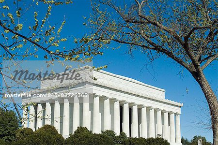 Lincoln Memorial, Washington DC, 1922. Architecte : Henry Bacon