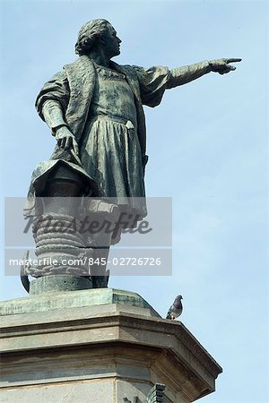 Columbus-Statue, Parque Colon, Santo Domingo, Dominikanische Republik